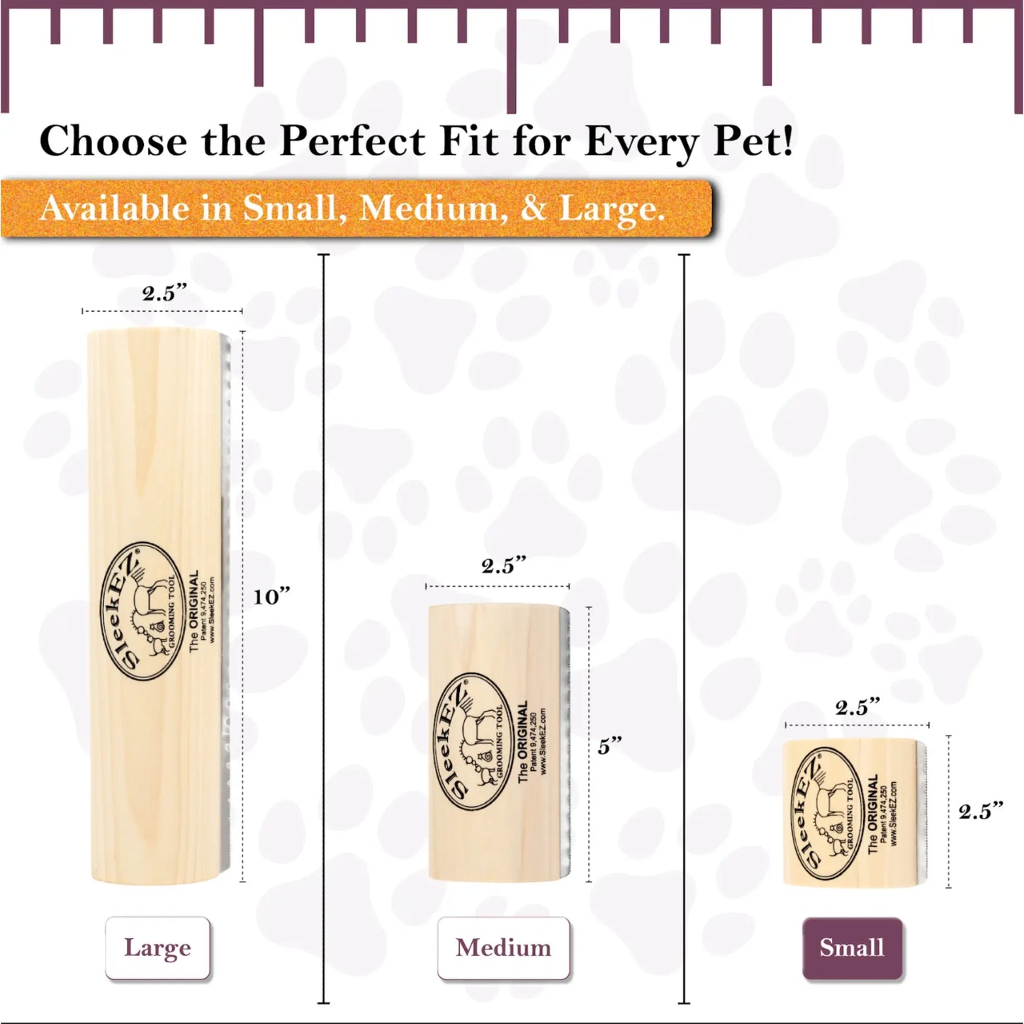 Fur-get About Shedding! The Purr-fect Cat Brush with a Fancy Handle for Fluffy Felines!