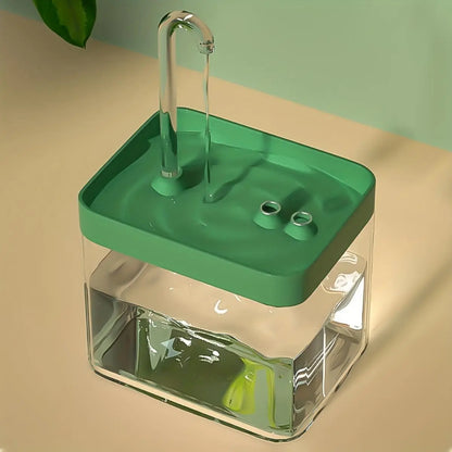 Paw-sitively Purr-fect USB Water Fountain: The Silent Hydration Station for Your Furry Friends (Just Plug It In and Let the Splashing Begin!)