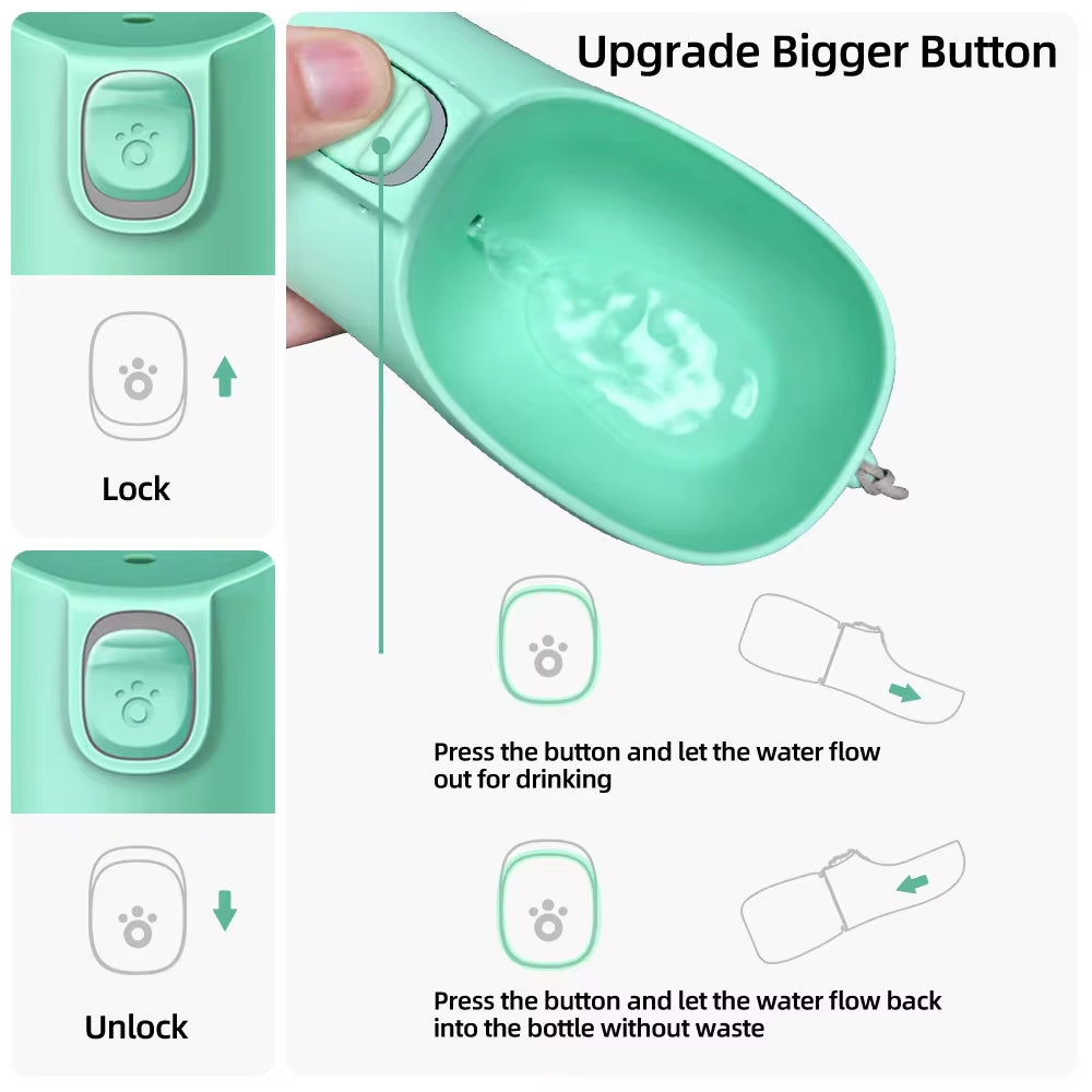 Paw-some Hydration Station: The Ultimate Travel Sippy Cup for Pooches and Purrs on the Go!
