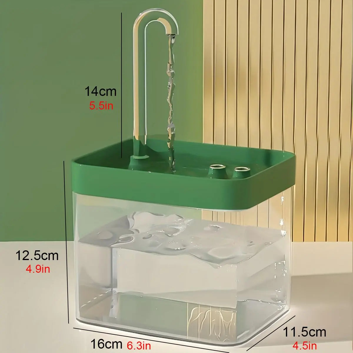 Paw-sitively Purr-fect USB Water Fountain: The Silent Hydration Station for Your Furry Friends (Just Plug It In and Let the Splashing Begin!)