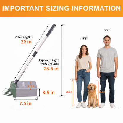 NEATER PETS Poop Picker Upper 2.0: The Ultimate Doggie Doodie Grabber - Because Your Hands Deserve a Break!