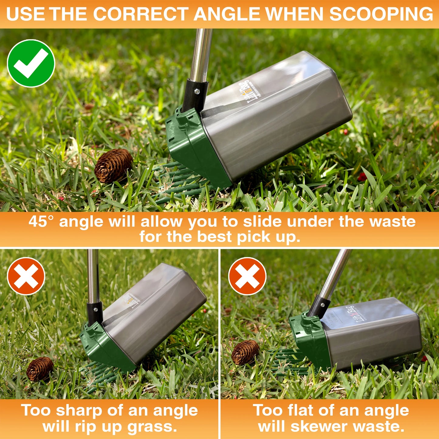 NEATER PETS Poop Picker Upper 2.0: The Ultimate Doggie Doodie Grabber - Because Your Hands Deserve a Break!