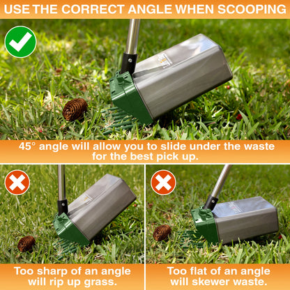 NEATER PETS Poop Picker Upper 2.0: The Ultimate Doggie Doodie Grabber - Because Your Hands Deserve a Break!
