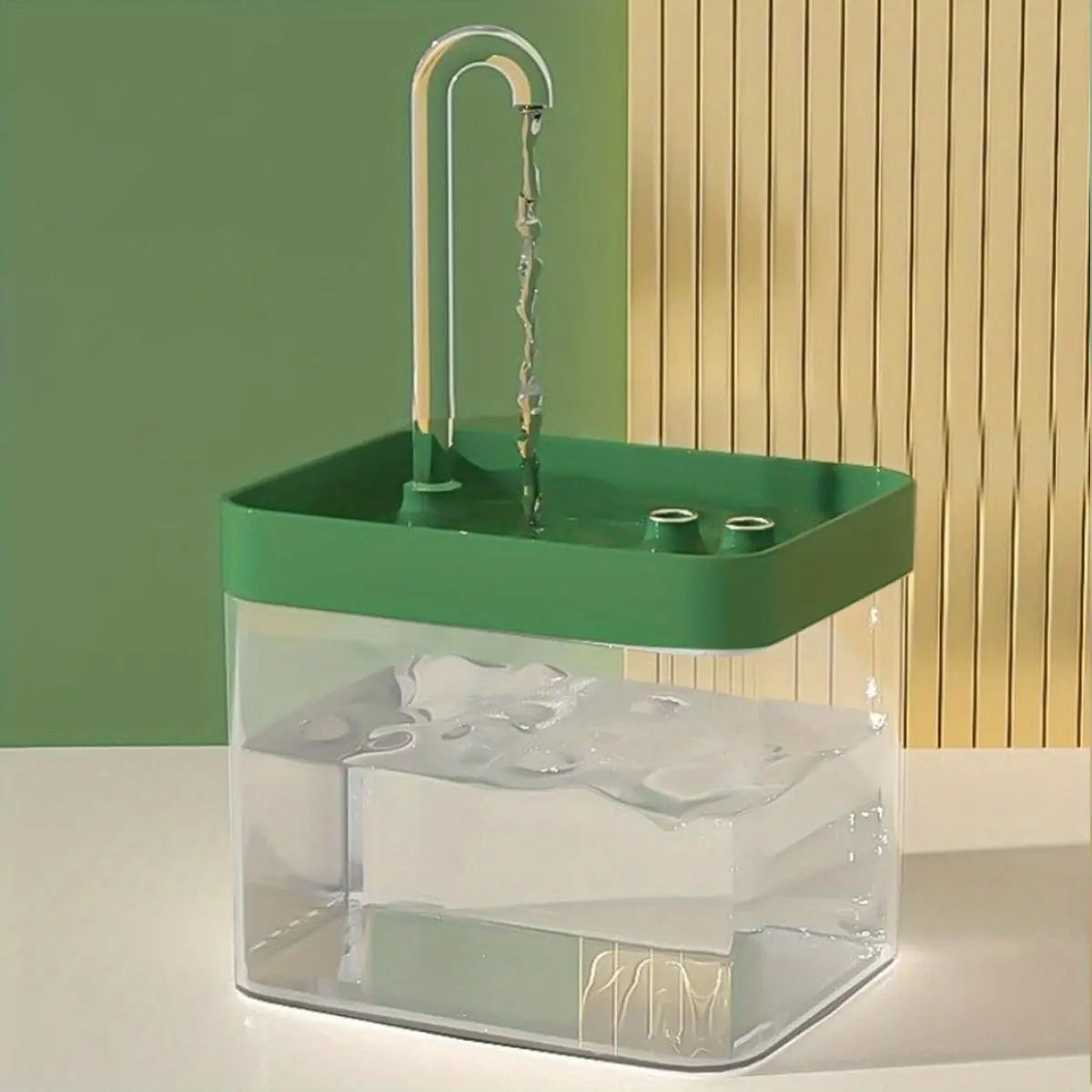 Paw-sitively Purr-fect USB Water Fountain: The Silent Hydration Station for Your Furry Friends (Just Plug It In and Let the Splashing Begin!)