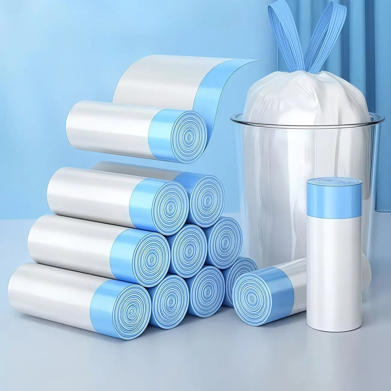 5 Rolls of Poo-Per-Scooper Bags: Because Your Dog's Business Deserves a First-Class Ticket to the Trash!