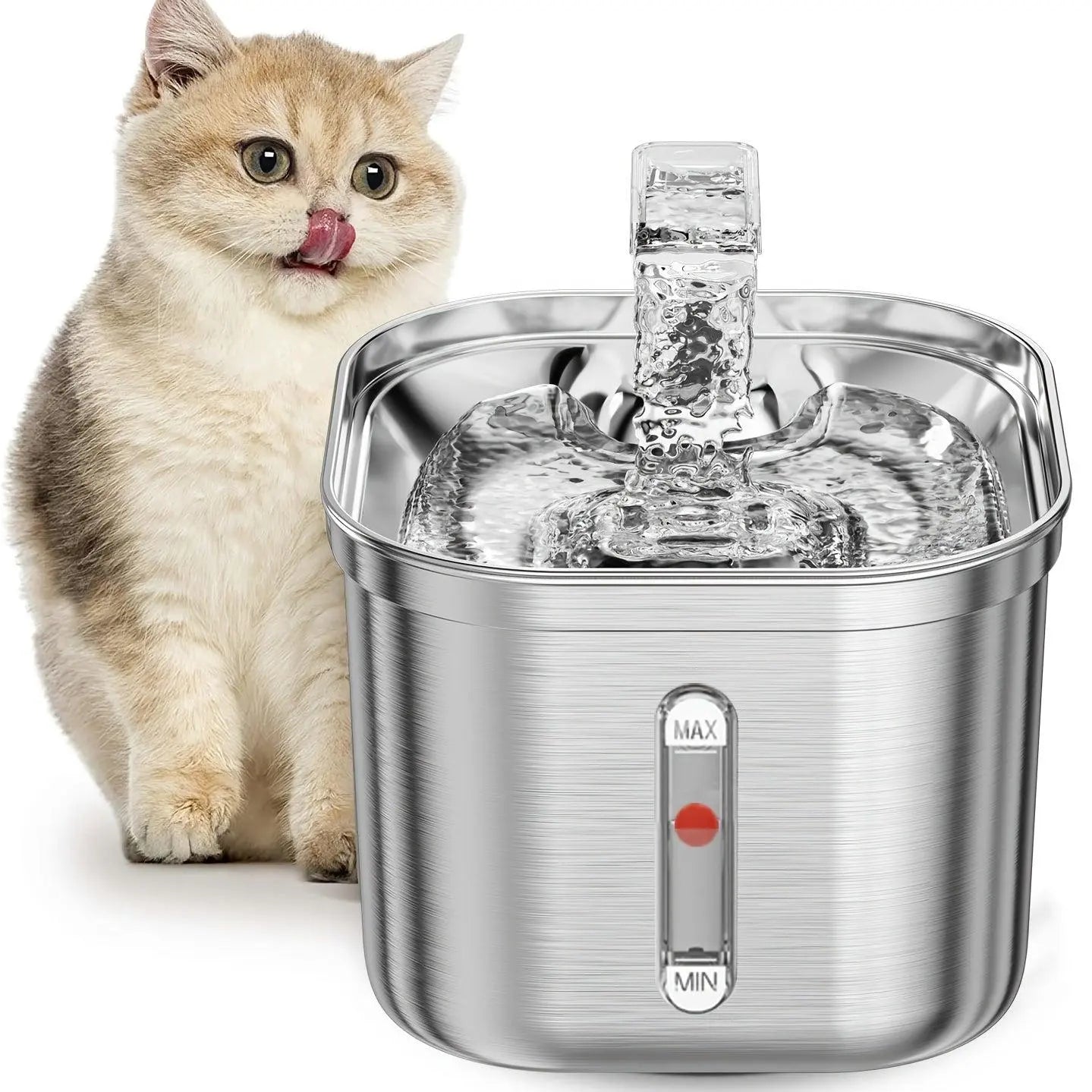 The "Thirst Quencher 9000": A Fancy Waterfall for Your Furry Hydration Enthusiasts!