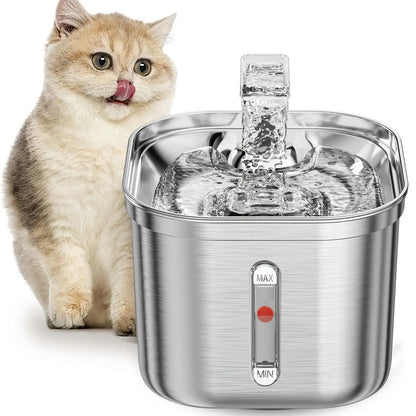 The "Thirst Quencher 9000": A Fancy Waterfall for Your Furry Hydration Enthusiasts!