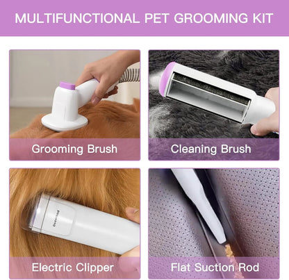 Geoorood's Fur-ocious Vacuum Brush: The Ultimate Dog Spa Experience for the Pup Who Hates Baths! 🐾💨 #FurryTornado #PetGroomingAdventures