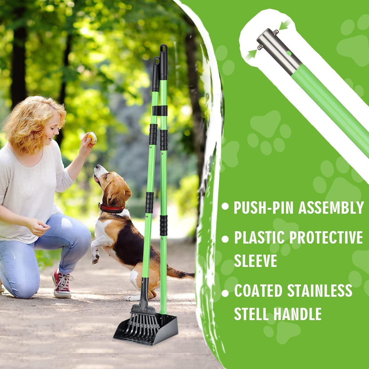 The "Poo Patrol: The Ultimate Poop-Slaying Duo for Tiny Canines - Tackle Turds on Any Terrain with Style!