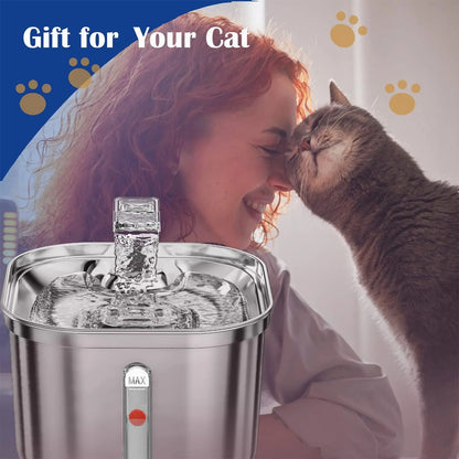 The "Thirst Quencher 9000": A Fancy Waterfall for Your Furry Hydration Enthusiasts!