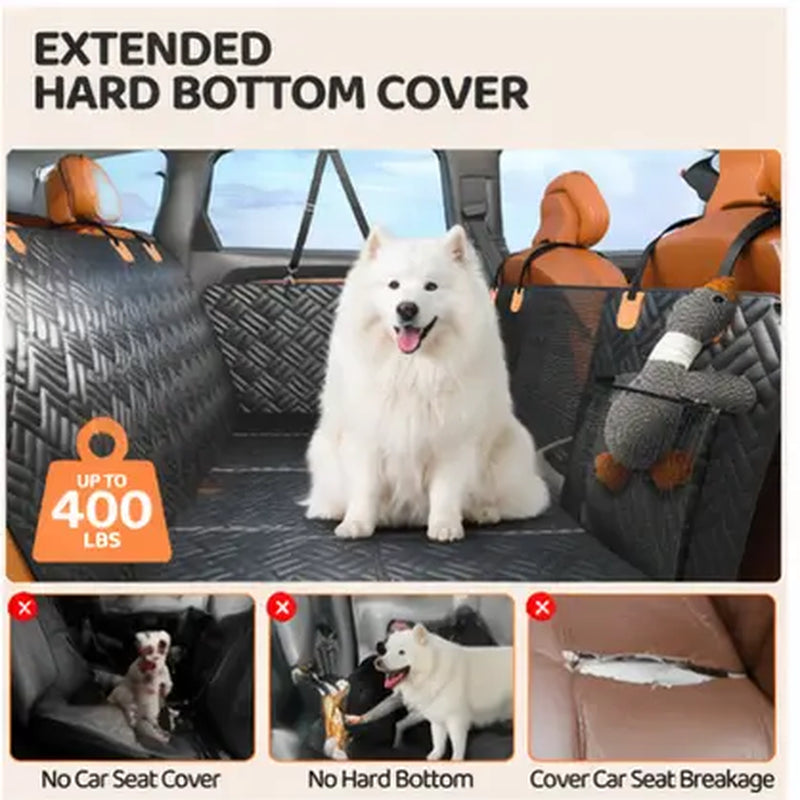 Woof-tastic Backseat Bodyguard: The Ultimate Doggie Shield Against Muddy Paws and Car Shenanigans!