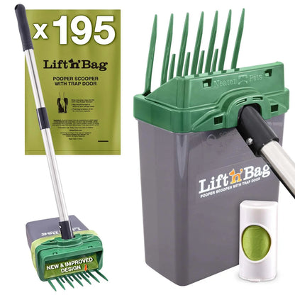NEATER PETS Poop Picker Upper 2.0: The Ultimate Doggie Doodie Grabber - Because Your Hands Deserve a Break!
