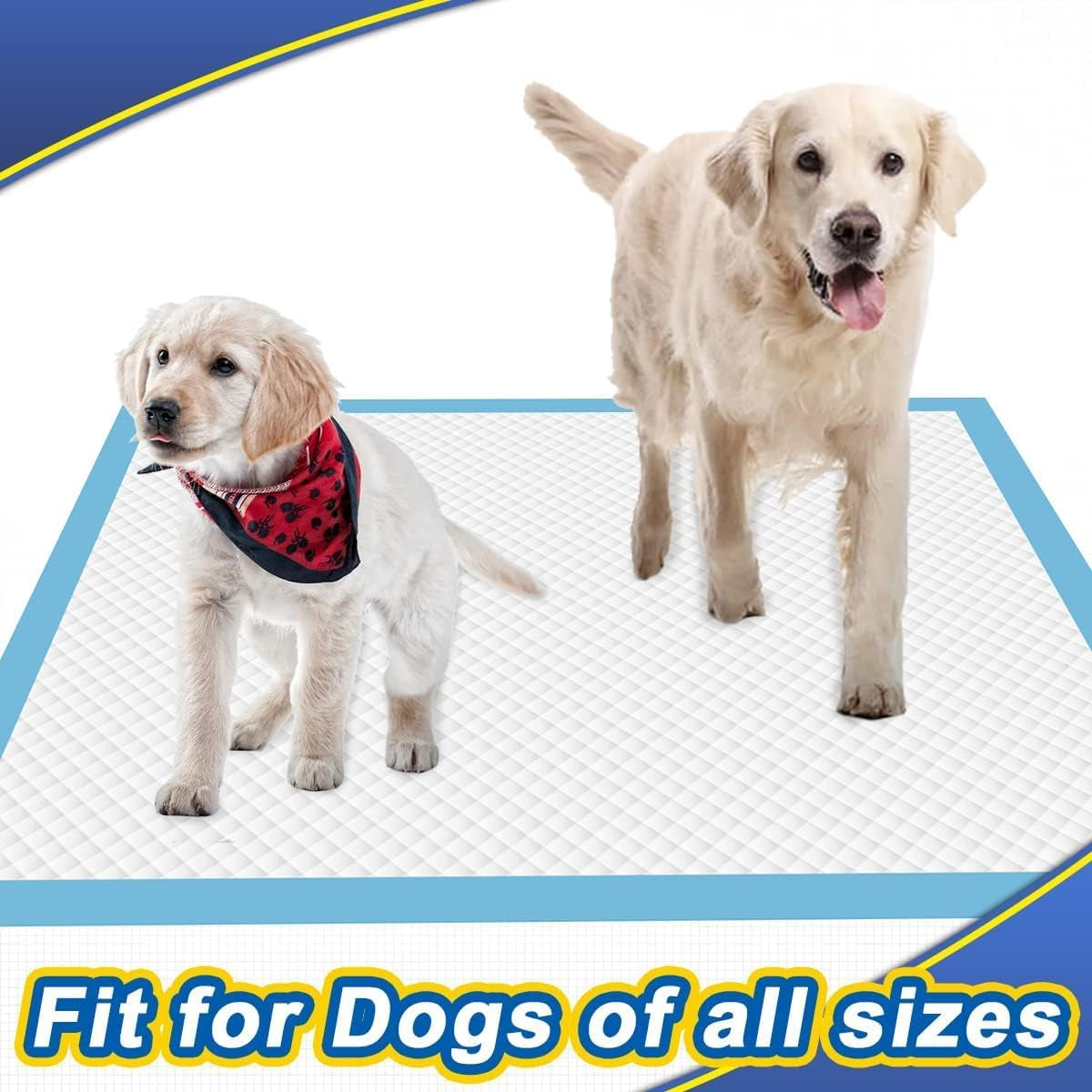 Mega Doggy Diapers: 30 Extra-Large Pee Pads for Pooch Potty Parties, Because Your Pup Deserves a Royal Throne!